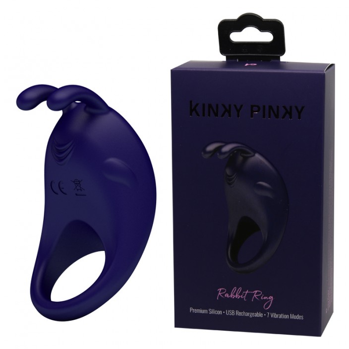 טבעת רטט זוגית | Rabbit Ring kinky Pinky