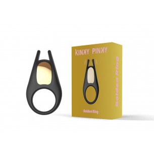 טבעת רטט זוגית נטענת | Golden Ring kinky Pinky