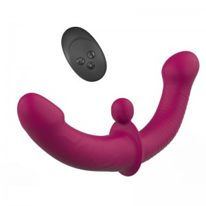 Double Lover 2 – ויברטור זוגי גמיש עם שלט רחוק ורטט דו־צדדי
