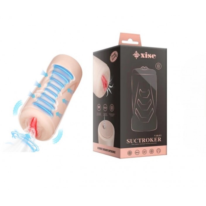 מאונן יניקה רוטט | SUCTROKER V10