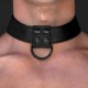 קולר BDSM להולכה | BLACK MATT COLLAR Whiplash