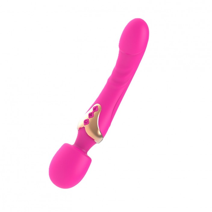 שרביט רטט דו אזורי ורוד | Wand 2Play