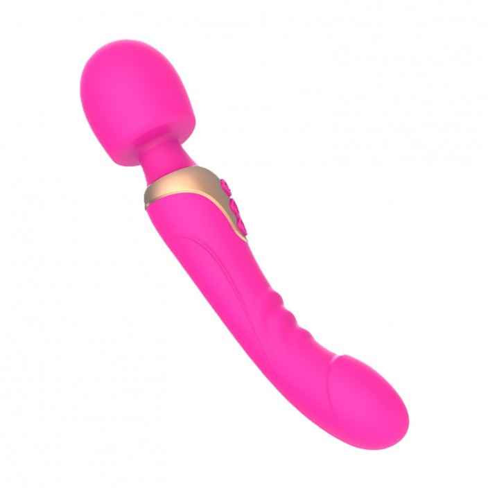 שרביט רטט דו אזורי ורוד | Wand 2Play