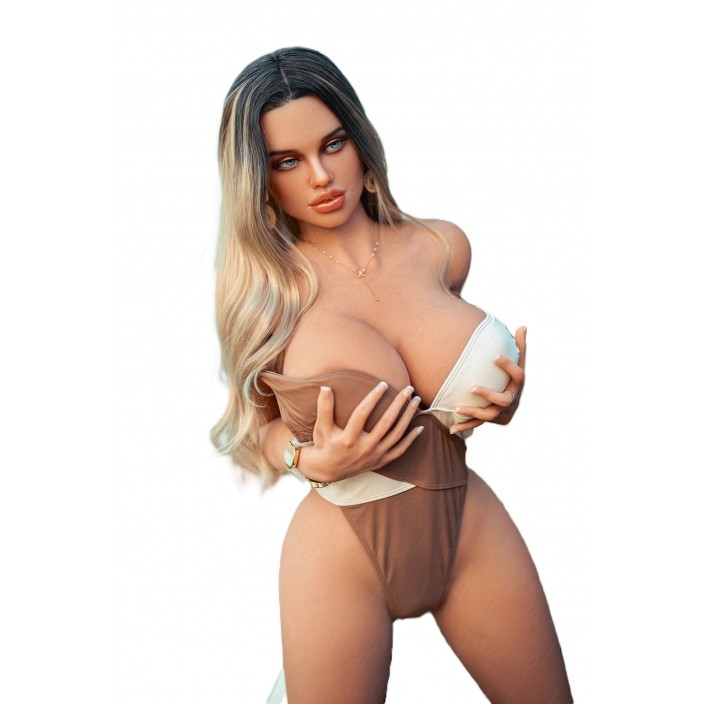 בובת מין בלונדינית עם חזה שופע | Jasmine