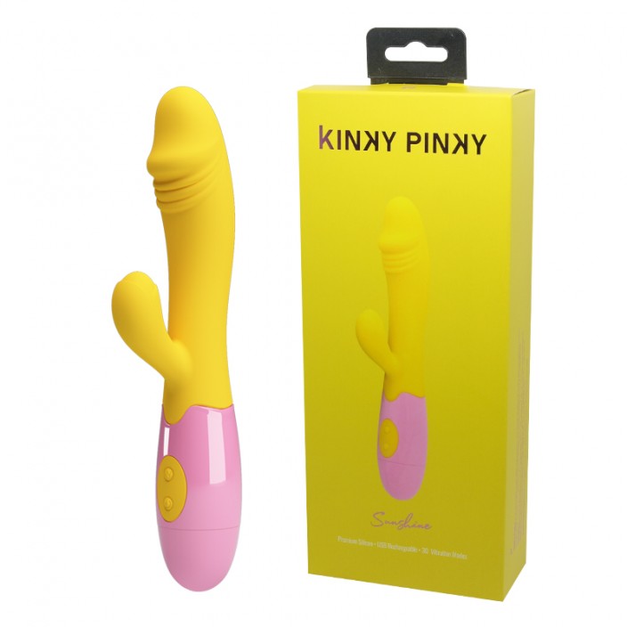 ויברטור נטען | SUNSHINE  kinky Pinky