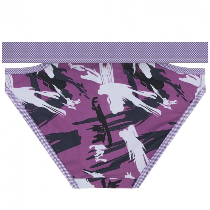 תחתוני הרנס סגולים עם כיס | Violet