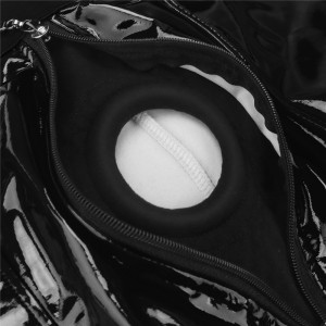 מכנסי סטרפ-און מבריקים עם רוכסן | Chic