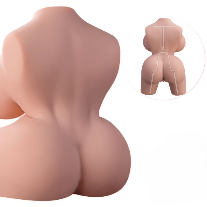 בובת גוף ריאליסטית עם שתי תעלות ורטט | Frieda